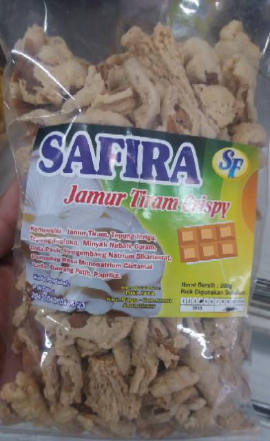 

KRIPIK JAMUR TIRAM CRISPY