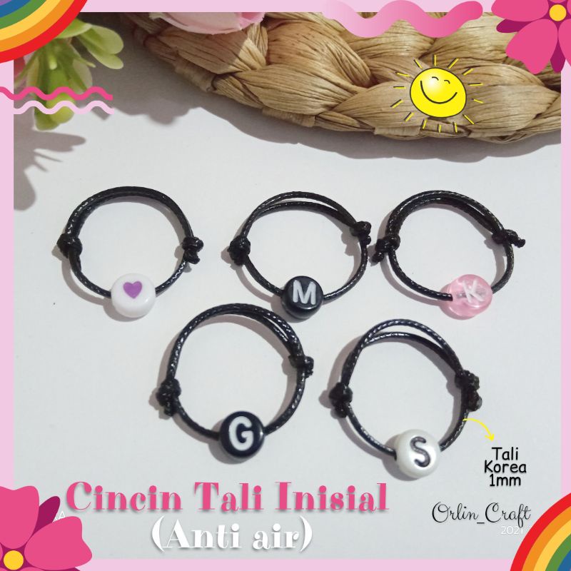 Cincin Inisial Cincin Tali Inisial Cincin Love Cincin Huruf part 2