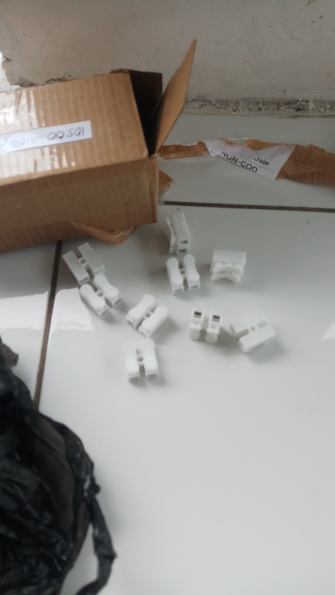 Quick Connect 2 Wire Connector Spring Terminal Sambungan Kabel Listrik
