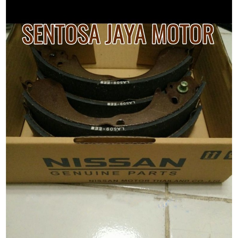 BRAKE SHOE KAMPAS REM BELAKANG NISSAN MARCH ORIGINAL