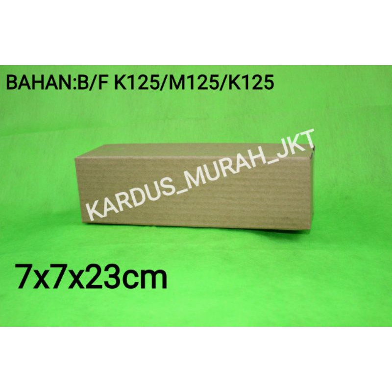 

KARTON/KARDUS POLOS UKURAN 7x7x23cm