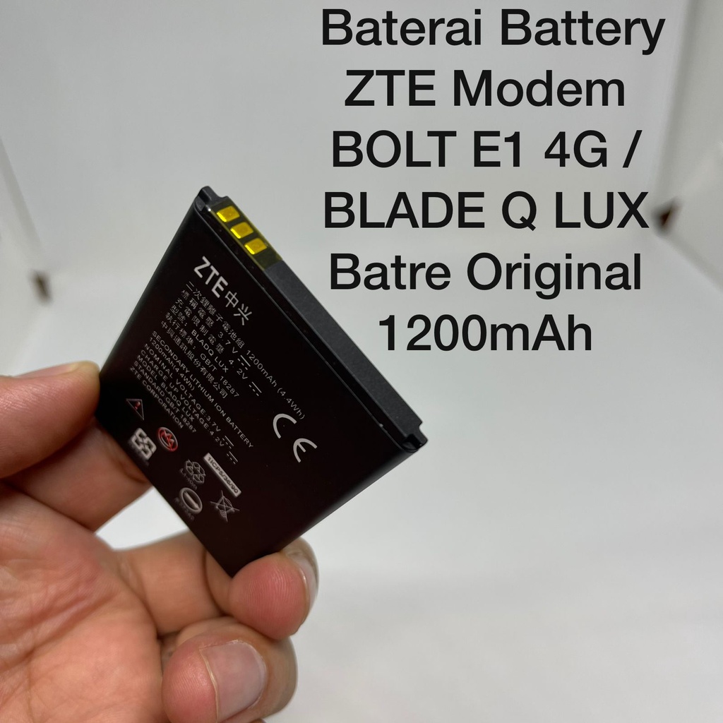 PROMO Baterai Zte Bolt E1 Zte Blade Q Lux Battery Batre MODEM BOLT