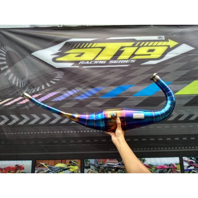 LEHERAN PERUT AT19 RACING SERIES NINJA 2 TAK BLUEMOON