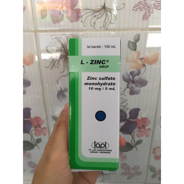 L Zinc syrup