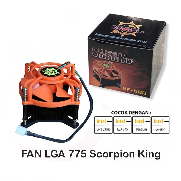 Fan LGA 775 ScorpionKing - fan processor 775