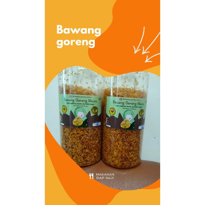 

BAWANG GORENG RENYAH MAKANAN SIAP SAJI NON MSG