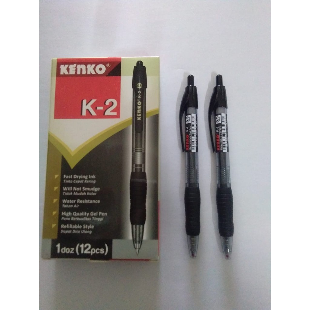 

PEN gel K-2 0.5mm KENKO BLACK INK