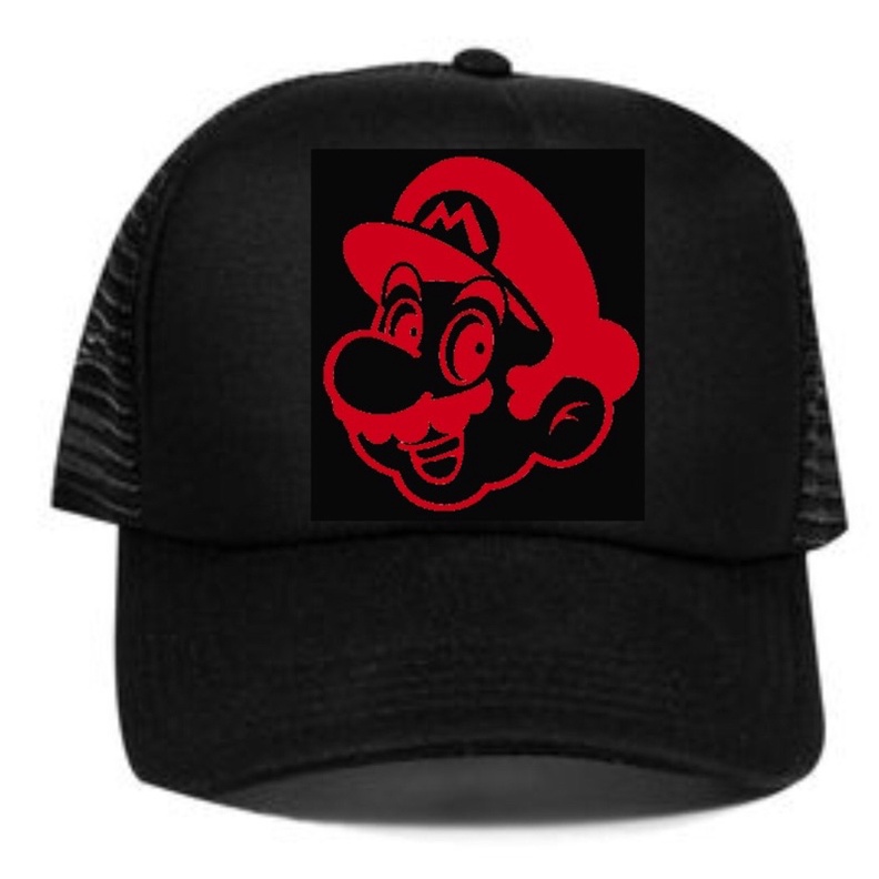 Topi Trucker MARIO