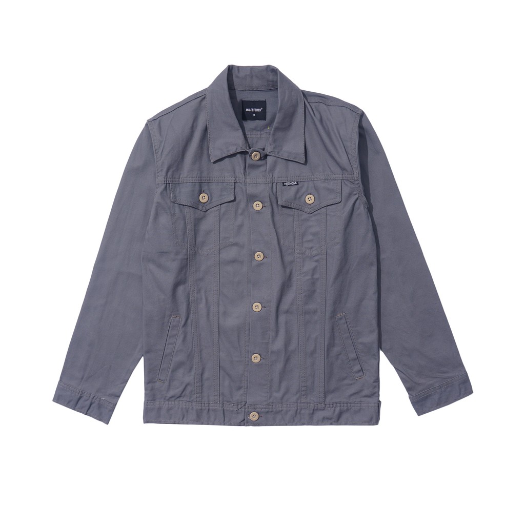 Milestones Jacket Canvas Grey