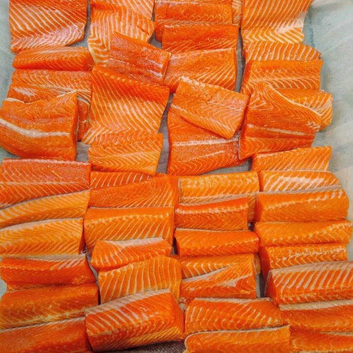 

Salmon Steak Skin Off 500gr