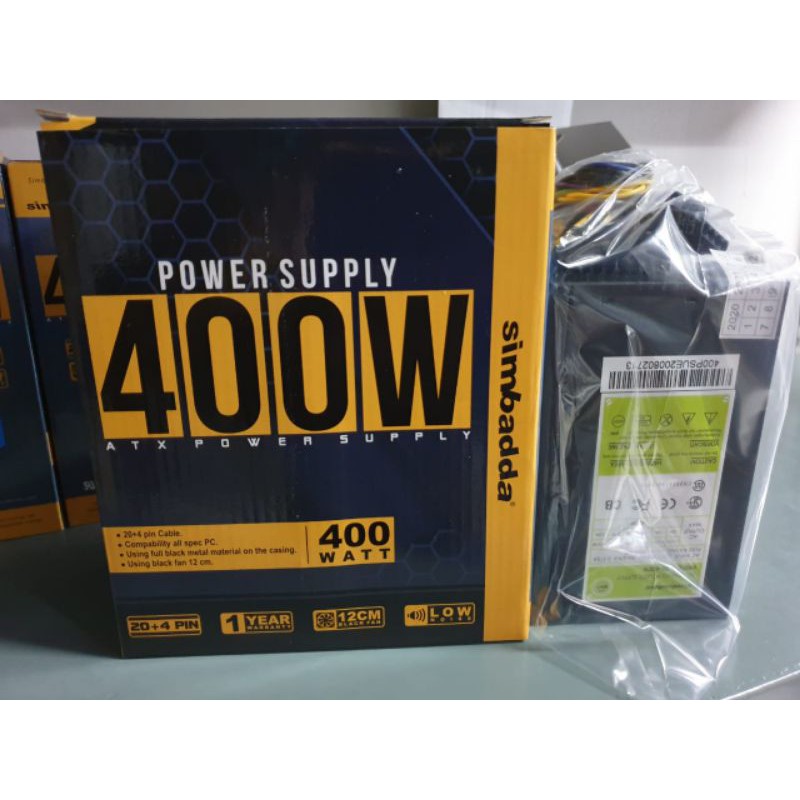 Power Supply / PSU Komputer Simbadda 400 watt