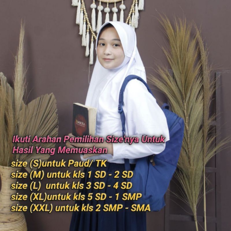 JILBAB KERUDUNG SEKOLAH (ORIGINAL) SZN.C.ID_COLLECTION-1