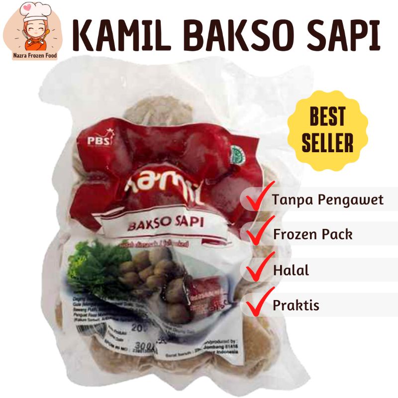 

KAMIL Bakso Sapi 500gr