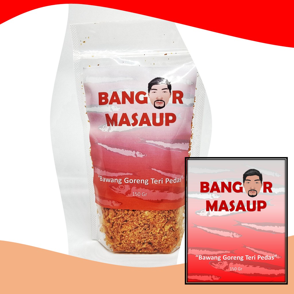 

Bawang Goreng "Masaup" rasa teri pedas