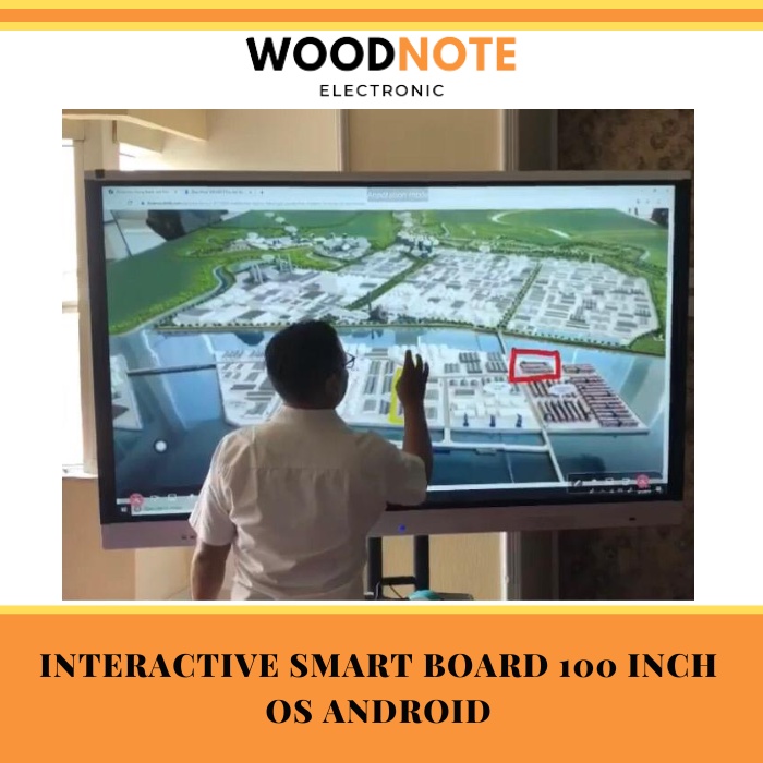 INTERACTIVE SMARTBOARD / INTERACTIVE WHITEBOARD 100 INCH OS ANDROID