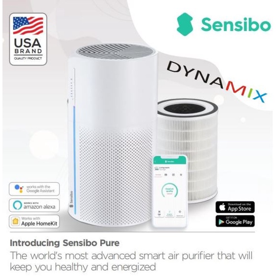 SENSIBO PURE Smart AIR PURIFIER Pure Boost with HEPA 13 Filter | Filter Udara