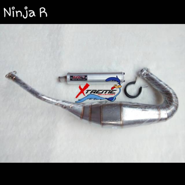 Knalpot RC3 Stainless Stainles Stainlis Ninja R Original