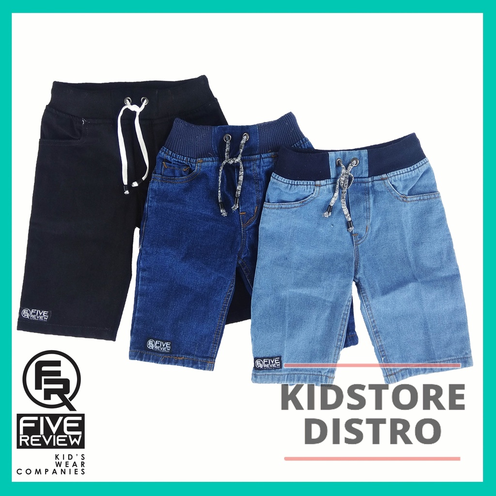 Celana Jeans Pendek Anak / Celana Pendek Anak / Celana Anak Jeans Denim Distro Five Review