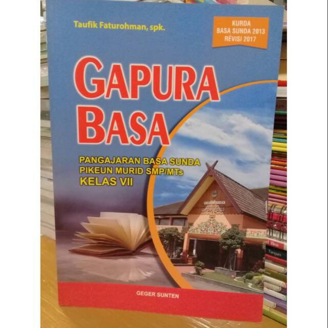 Buku Gapura Basa Sunda Untuk Smp Mts Kelas 7 Shopee Indonesia