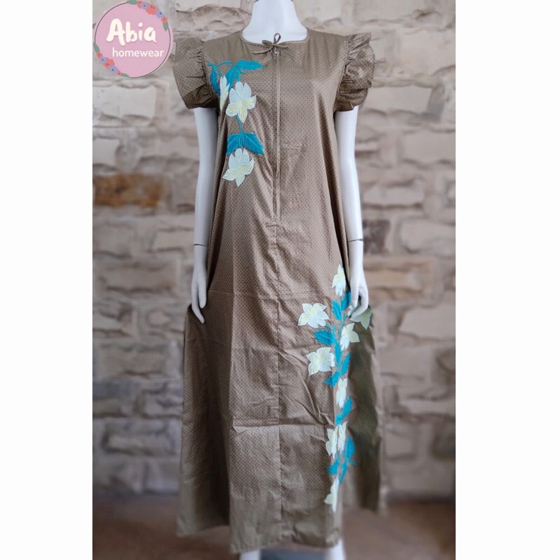 Daster Bordir Malang Katun Jepang - Busui Friendly