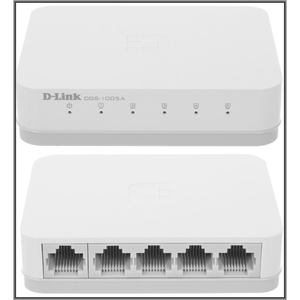 SWITCH HUB D-LINK DGS-1005A PLASTIK