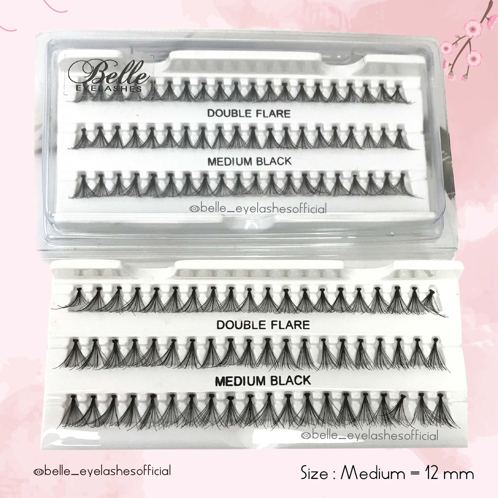 Bulu Mata Tanam 5ply Double Flare Eyelash Extension