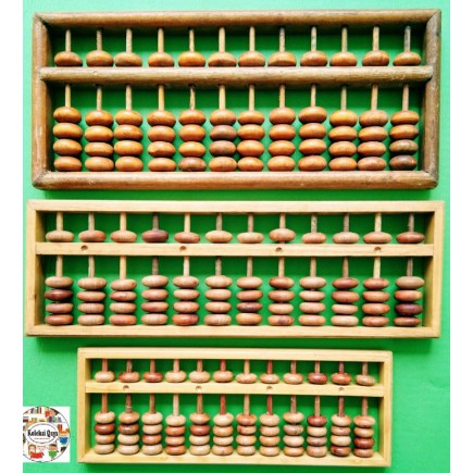 NEW>>Sempoa Besar, Sedang dan Kecil<<Kayu