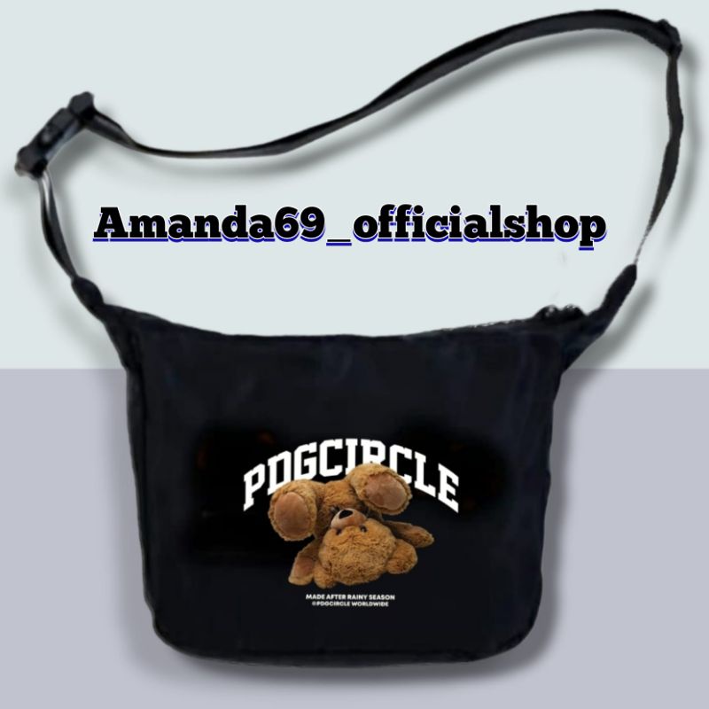SLING BAG PGD CIRCLE - THRASHER TAS SELEMPANG PRIA ~ Tas Selempang Pria Wanita ~ tas waterproof