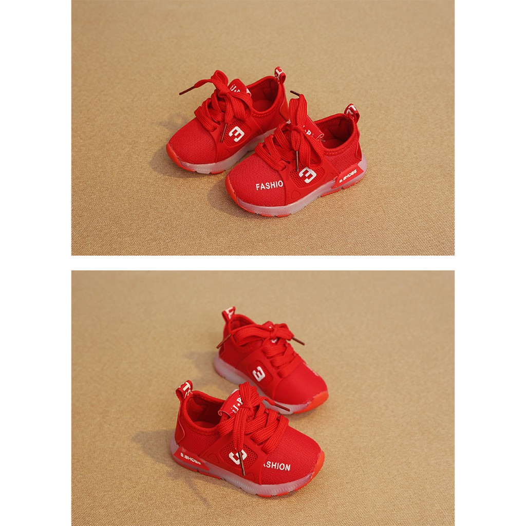 SEPATU ANAK LED SPORT LITTLE TRI NEW ARRIVAL