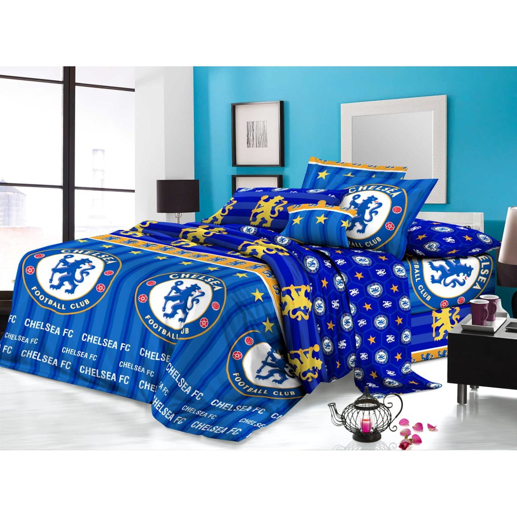 Seprei Bola Motif Chelseaa Termurah dan Terlaris