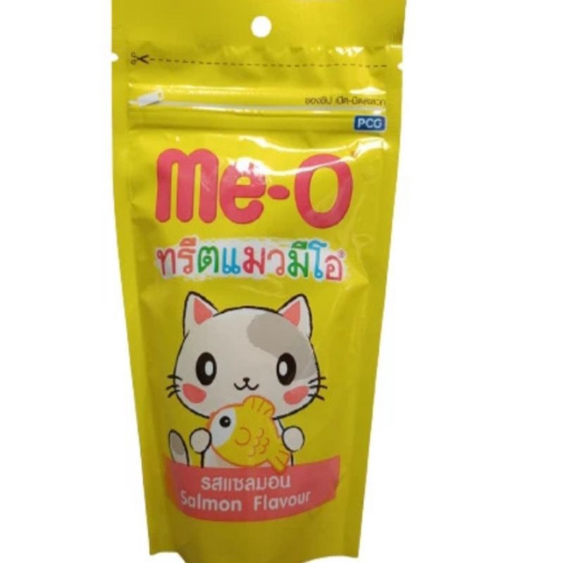 Snack Kucing Me-O 50gr Cemilan Kucing Meo - Salmon Flavour