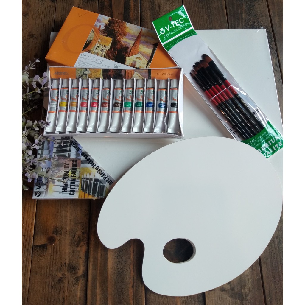 

Paket Melukis Oil Colour