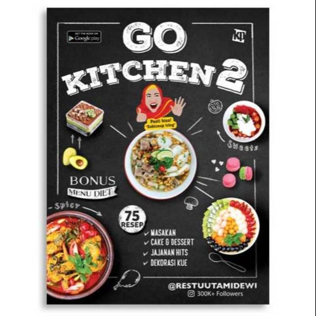 Go Kitchen 2 Restu  Utami  Dewi  Buku  Resep  Terbaru Shopee 