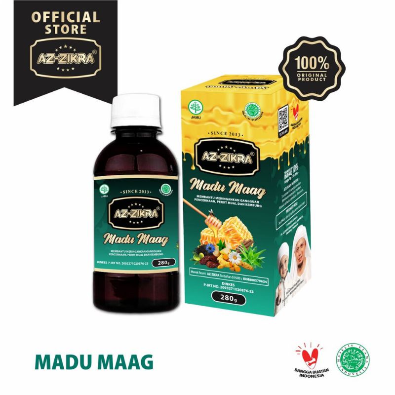 

AZ-ZIKRA MADU MAAG 280 GRAM ORIGINAL