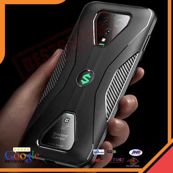ACC HP XIAOMI BLACK SHARK 3 PRO CASE KIT PAD ARMOR CARBON SOFT
