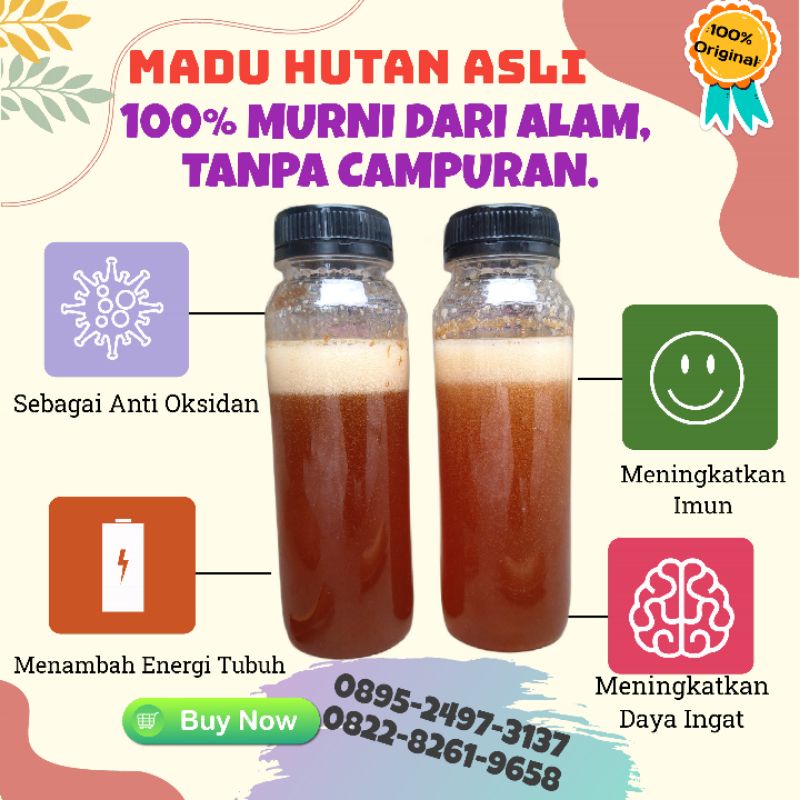 

MADU HUTAN ASLI (2 BOTOL)
