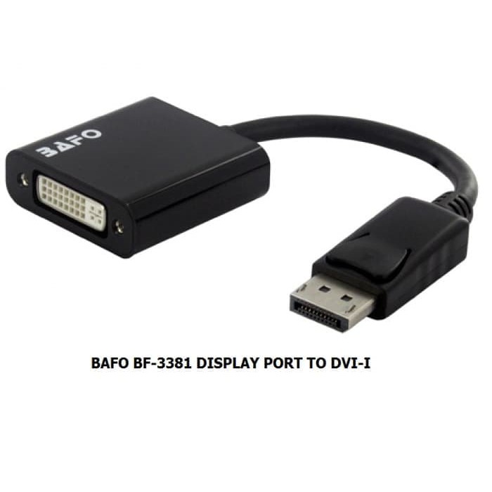 Accessories Kabel Display Port To DVI - Merk Bafo (BF-3381)