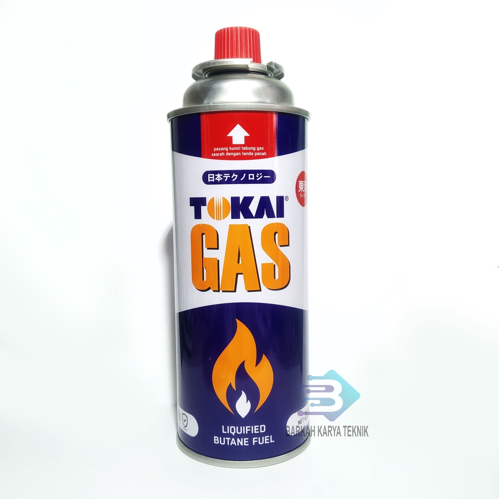 gas portabel TOKAI untuk keperluan kompor portable DLL. asli pabrik