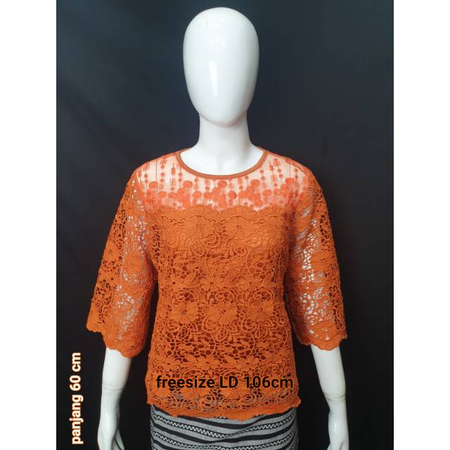 Blouse brokat bangkok