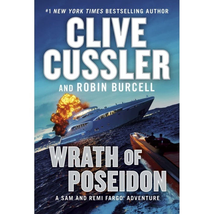 Wrath of Poseidon by Clive Cussler Robin Burcell [Cussler, Clive Bur (HC)