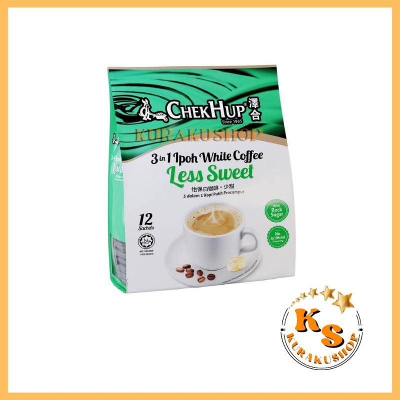 

CHEK HUP CHEKHUP 3 IN 1 LESS SWEET LESS SUGAR WHITE COFFEE IPOH
