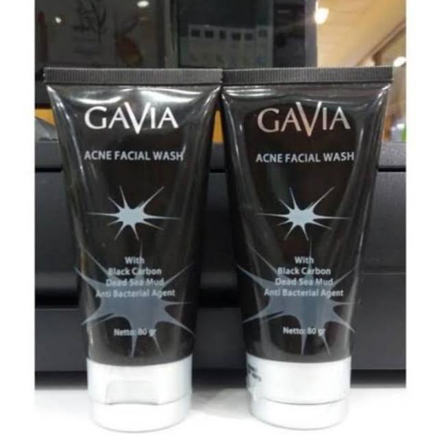 Hemat Gavia Facial Wash For Acne 80 Gr Bay 1Get 1 Terlaris