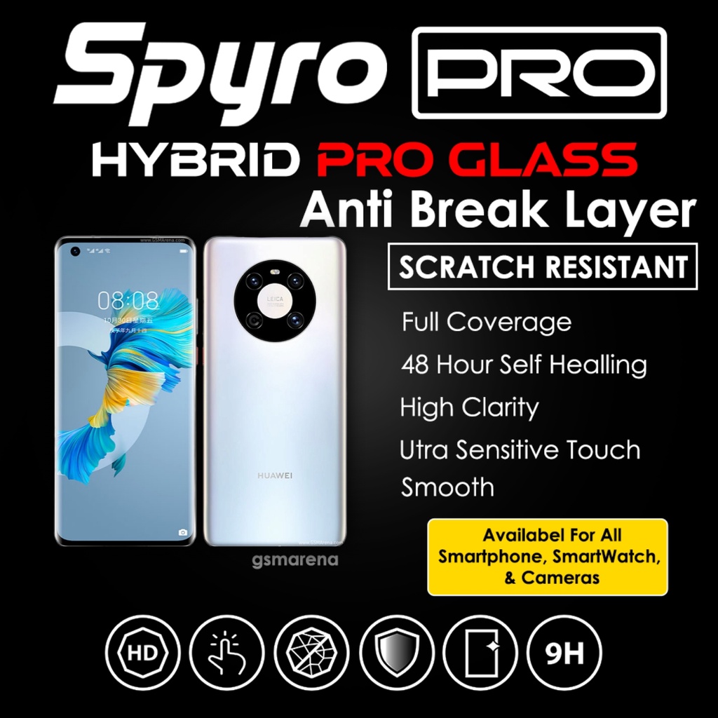 PREMIUM HYDROGEL HUAWEI MATE 40 30 20 PRO ANTI GORES FULL SCREEN GUARD - LAYAR MATE40PRO