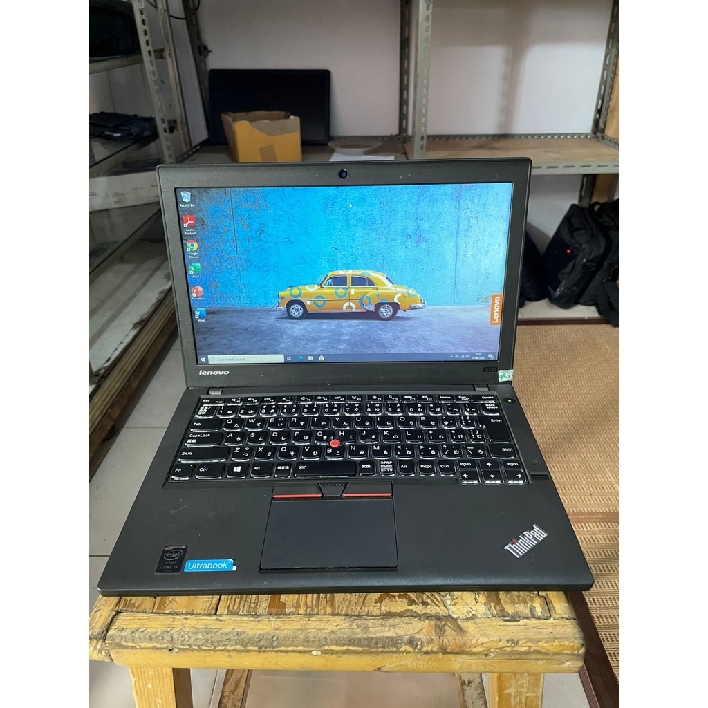 laptop ultrabook lenovo thinkpad x250 core i5 5300u   8gb   500gb   dual baterai   keyboard backligh