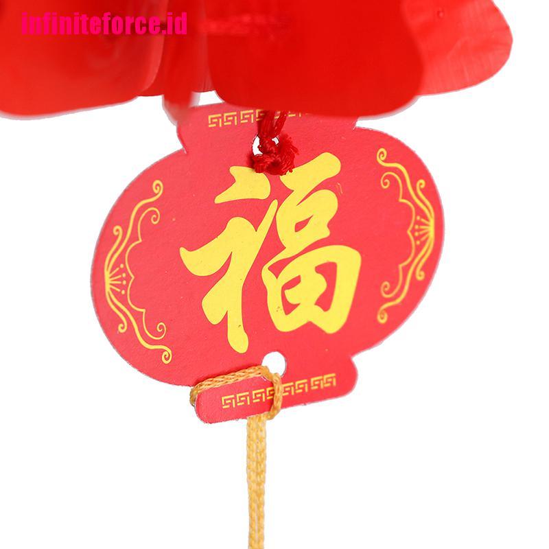 6pcs new year 2020 paper lantern chinese festival red lantern pendant Decor