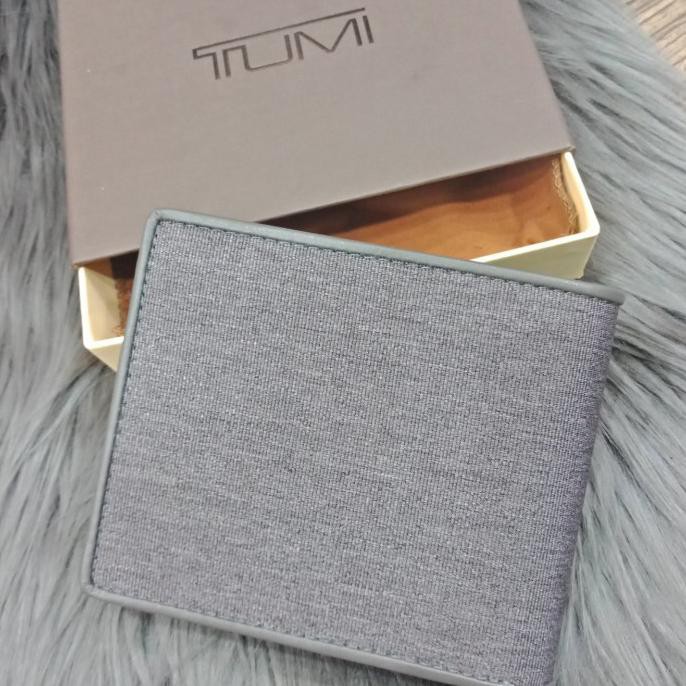 Wow Dompet Pria Terbaru Tumi Bahan Import Premium Cokelat. Diskon