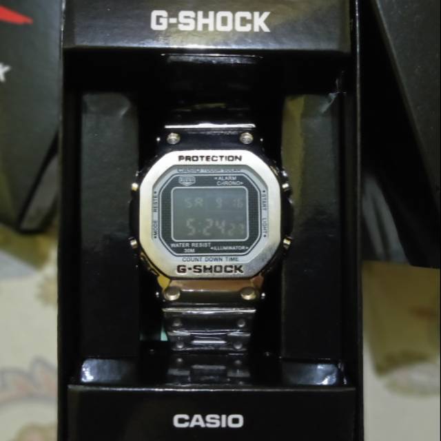 Casio G-Shock Gshock G Shock GMW B5000 B-5000 Silver