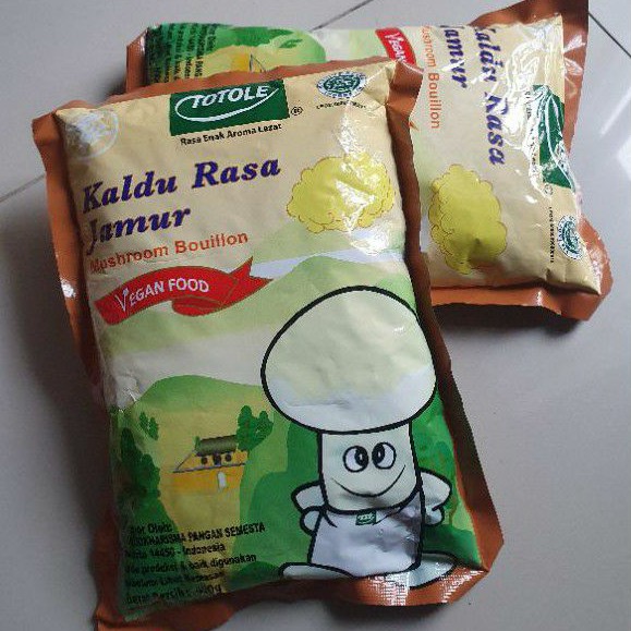 

Totole Kaldu Rasa Jamur bumbu penyedap rasa JAMUR Vegan Food 400gr