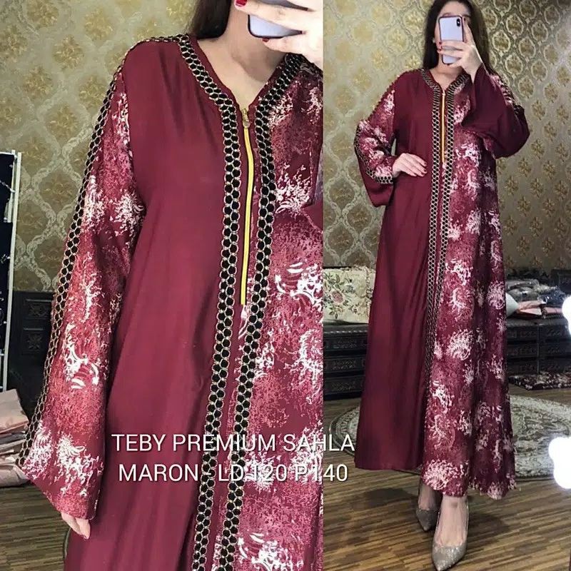 Daster Arab Teby Premium Sahla By Teby Ori