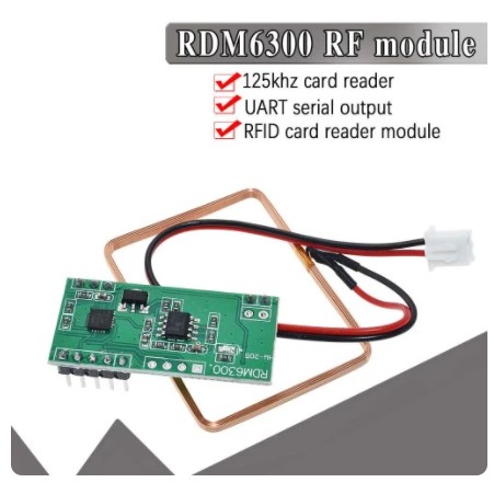 RFID read and write RDM6300 radio frequency 125khz (1590)